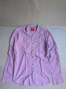 Men's Purple Casual Shirt