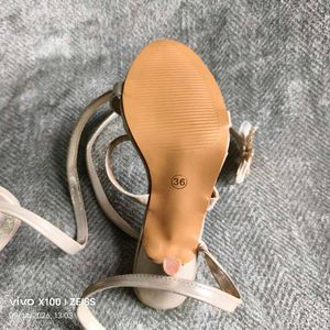 N. Sparkling Butterfly Ankle Strap Heels
