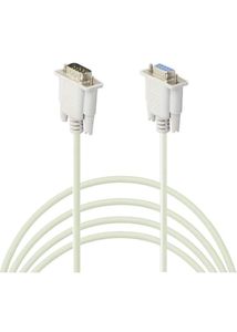 9-Pin Serial RS232 Extension Male to Female Data C