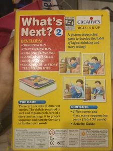 Creative's What's Next? 2 Sequencing Cards