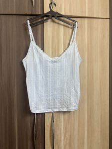 NUON lace trimmed top