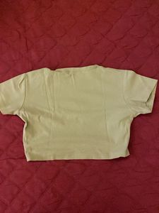 Burger Crop Top