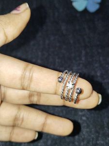 Unique Spiral Toe Ring