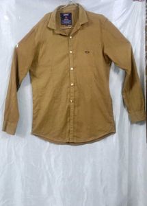 Men's Brown Casual Shirt