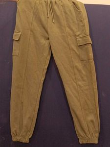 Green Cargo Joggers