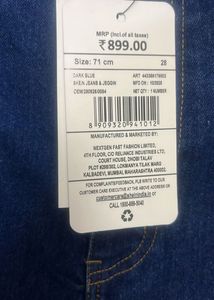 Stylish Wide-Leg Denim Jeans