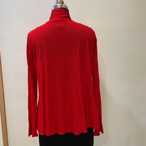 Valentine Red Shrug/ Cover Up