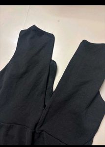 Classic Black Sleeveless Fit &amp; Flare Dress