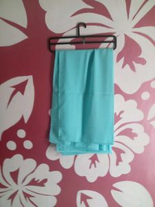Cyan Color Kurta Set