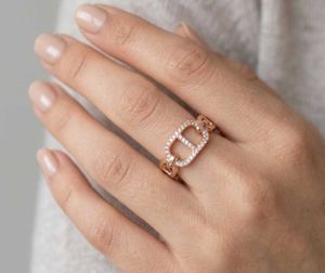 Elegant Rose Gold Chain Ring 💍✨