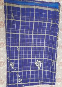 Golden Jari Kota Doria Saree