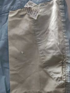 beneton Light Blue Casual Shorts