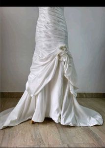 Elegant White Bridal Gown