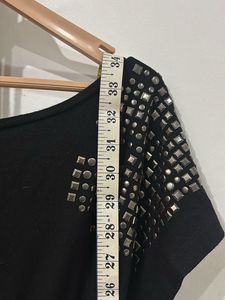 Studded Black dress