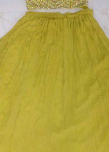 Stunning Yellow Lehenga Choli