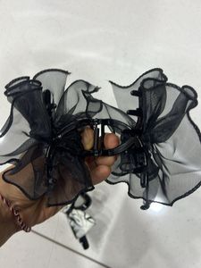 Hair Clip &amp; Flower Set