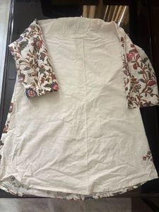 Floral Print Kurta Set