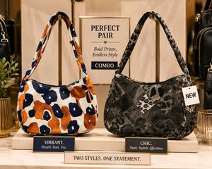 Cute Kids Plush Bags ( combo of two)