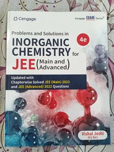 Inorganic Chemistry by Vishal Joshi for JEE