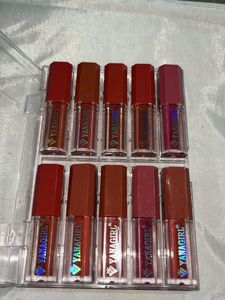 YANAGIRL Liquid Lipstick Set Of 10