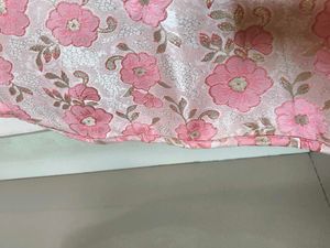 Elegant Pink Floral Gown