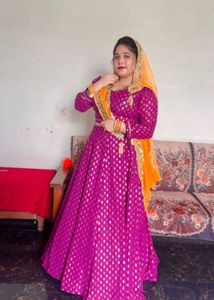 Purple Lehnga Choli