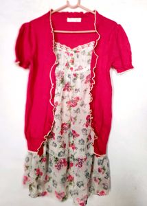 Very Beautiful Girl Korean Dress
