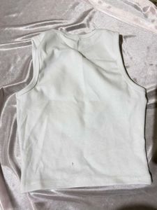 Basic White Sleeveless Top