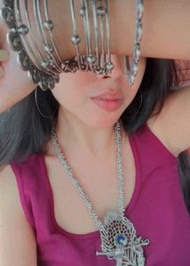 🦚Peacock Neckpiece Set