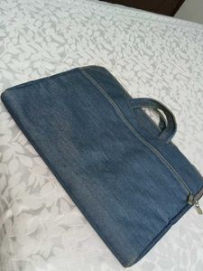 Denim Laptop Bag