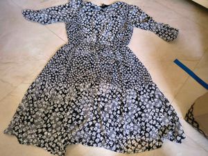 Chic Floral Print Midi Dress