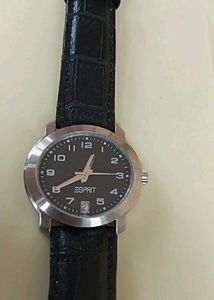 Esprit Leather Strap Watch