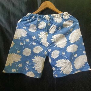 Blue boho style Shorts🏖️🌊