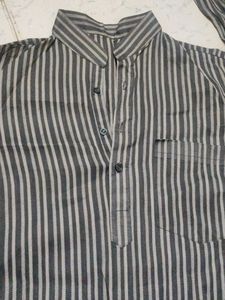 Striped Kurta Pajama Set