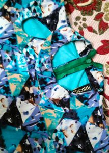 New one piece Abstract Print Maxi Dress