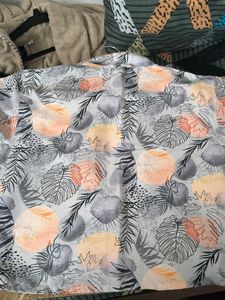 Tropical Print Short Sleeve Shirt