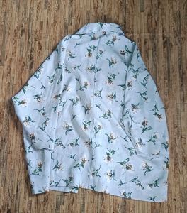 Floral Button-Down Shirt