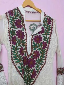 kashmiri embroided kurti