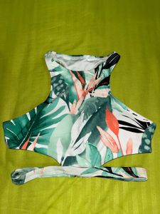Forever 21 Print Sports bikini Bra