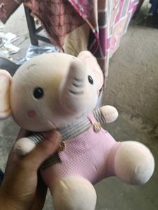Cute Pink Elephant Plush Toy    .D