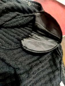 Black Knit Cardigan