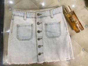 ☆ Denim Mini Skirt ☆