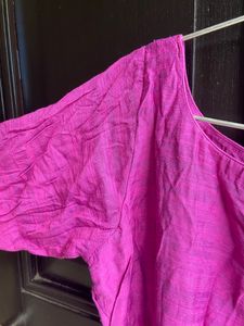 Pink long kurta