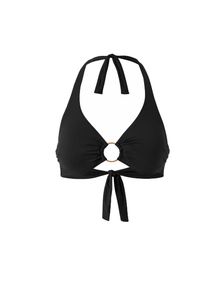 Classic Black Halter Bralette