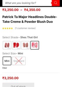 Patrick Ta Mini Blush