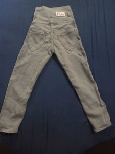 High Waisted Button Fly Jeans