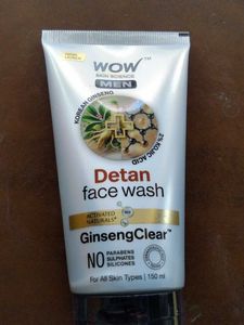 WOW Skin Science Men Detan Face Wash 150 ml