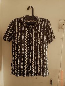 Men's Printed Short Sleeve Shirt