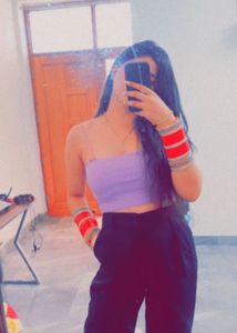 Lilac Ribbed Cami Top