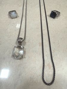 Chic Pendant &amp; Ring Set